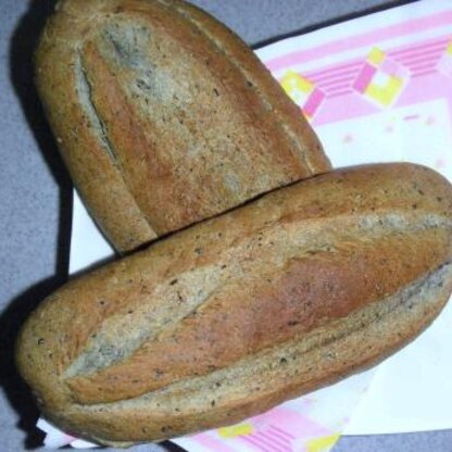 ごまパン、大好きです☆また作りたいと思います。